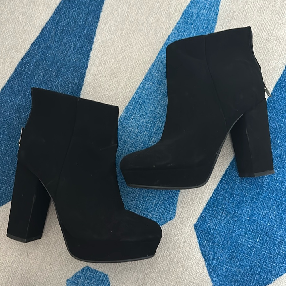 Black booties